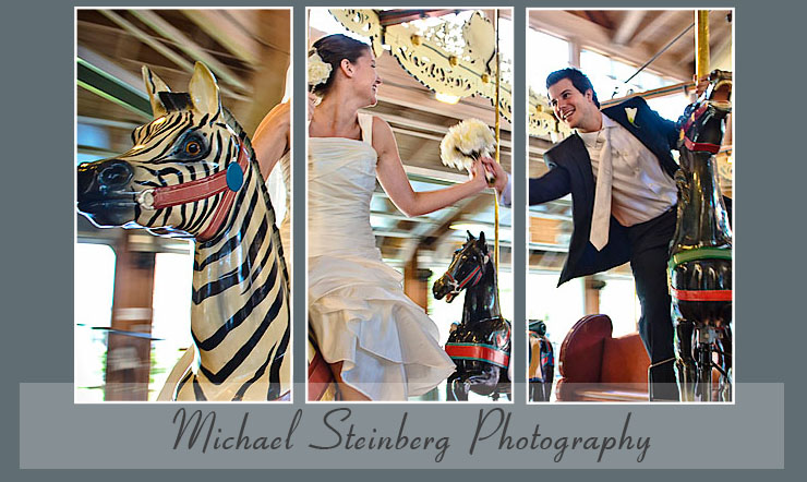 Akron wedding photographer Michael Steinberg photography of Carousel Museum in Massillon Ohio 